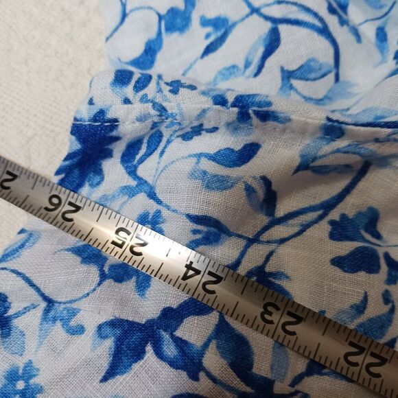 Joie 100% Linen Button Down Women's Top Size 2X - Picture 10 of 13